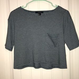 Forever 21 Short-Sleeve Crop Top